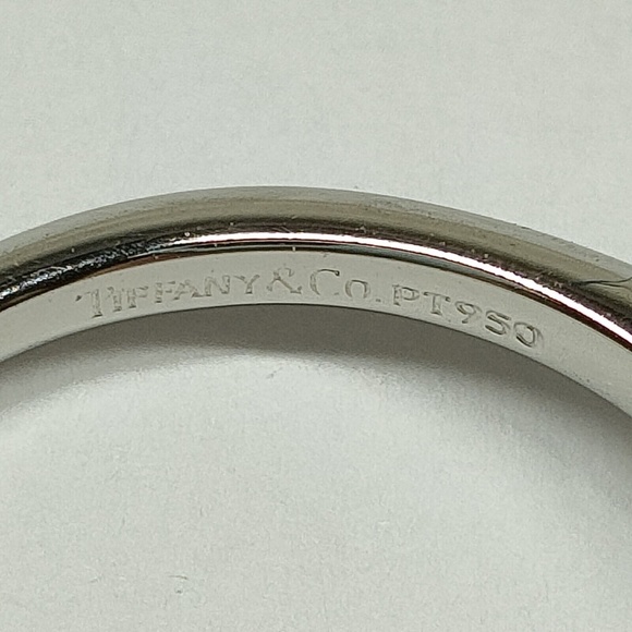 Tiffany and Co. Ring Solitaire Diamond 0.32ct Platinum 3711823 - Picture 4 of 7